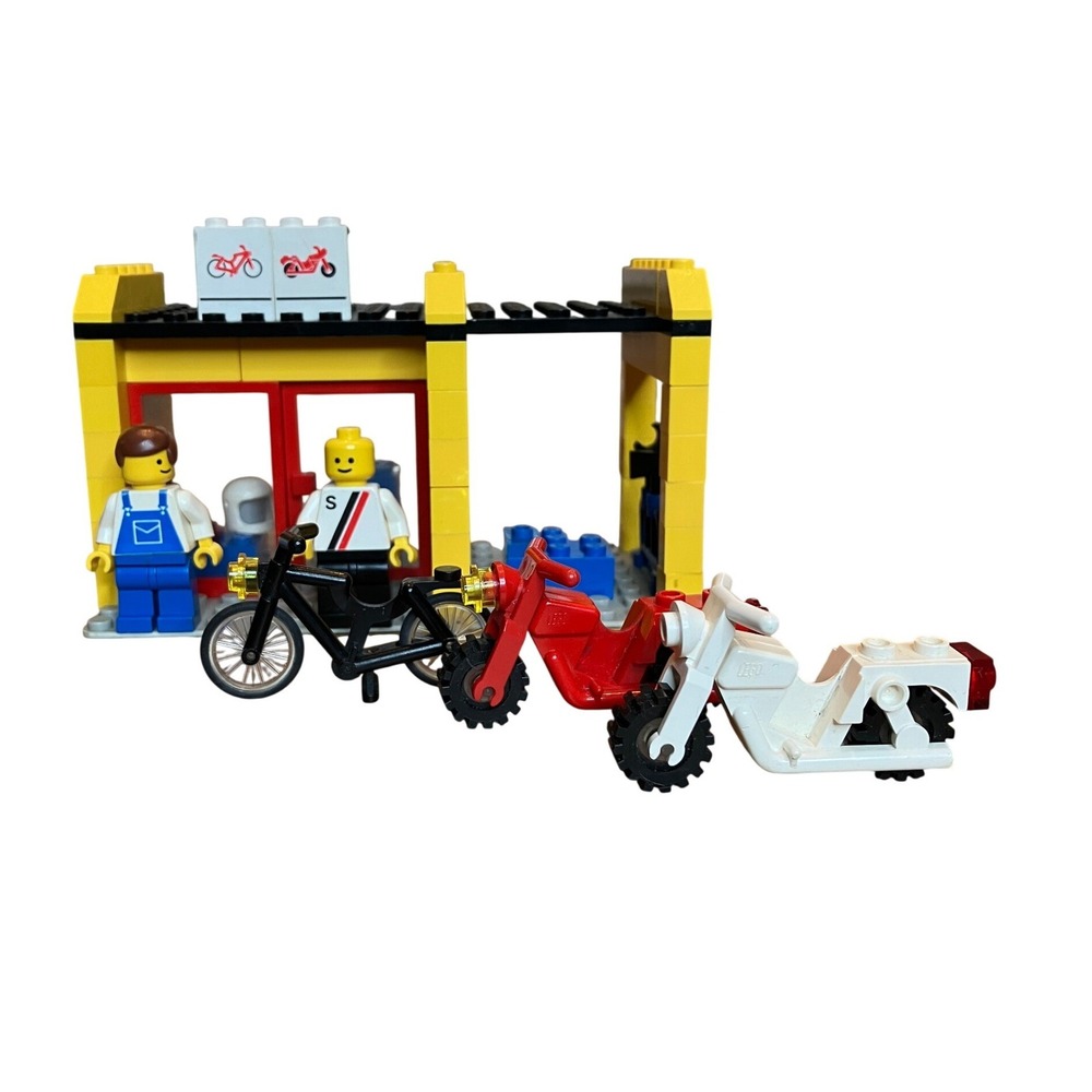 Legoland Vintage Cycle Fit It Shop 6699 Retro Classic 80's Retired
